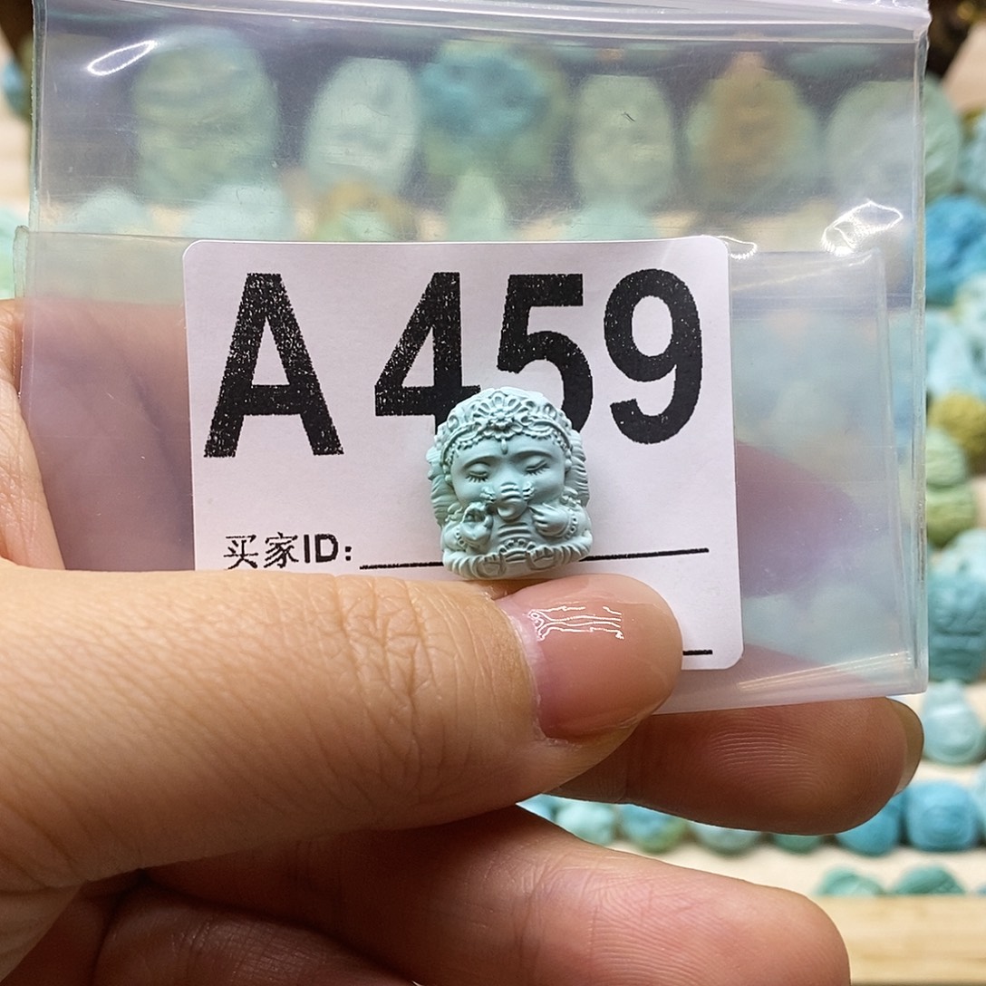 绿松石未镶嵌绿松石配饰定制