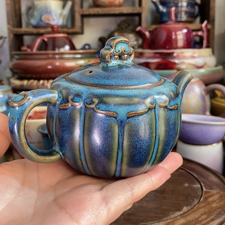 星**风中国神后钧瓷茶具