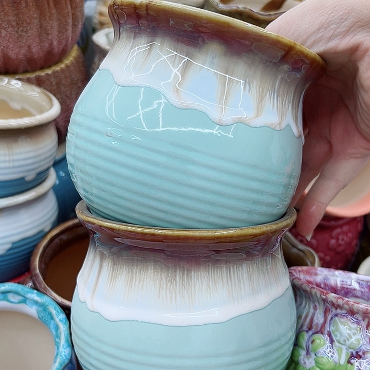 多肉绿植陶瓷花盆