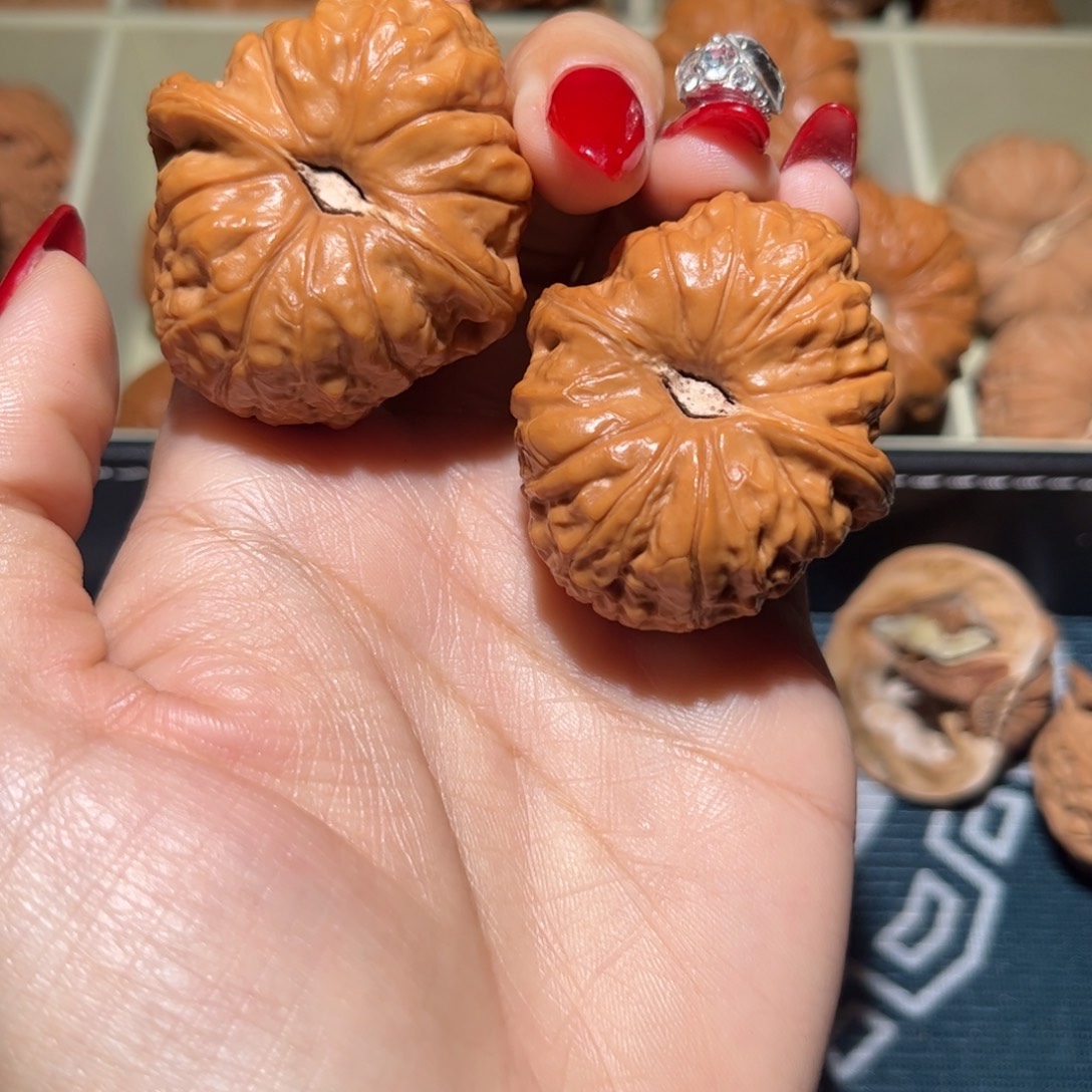 李***圳文玩核桃吊坠南瓜38