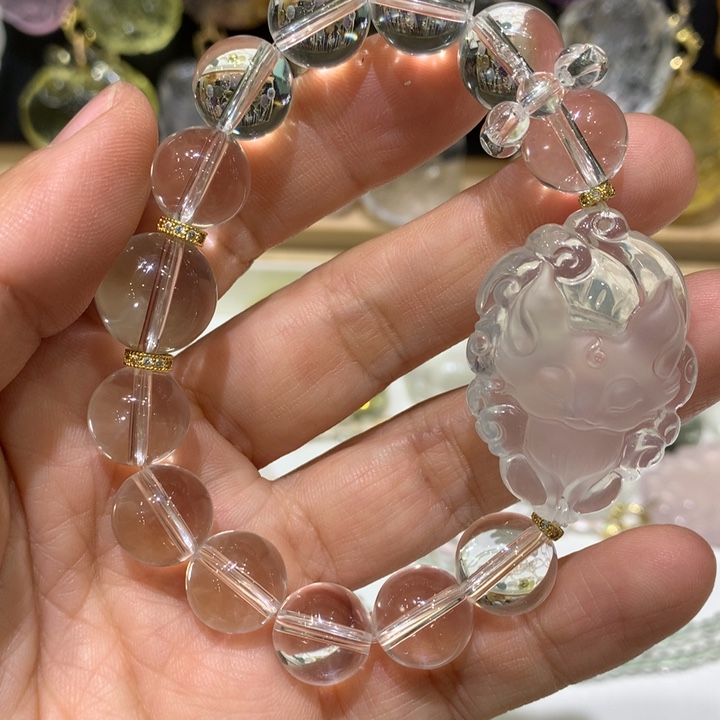水晶手链未镶嵌天然