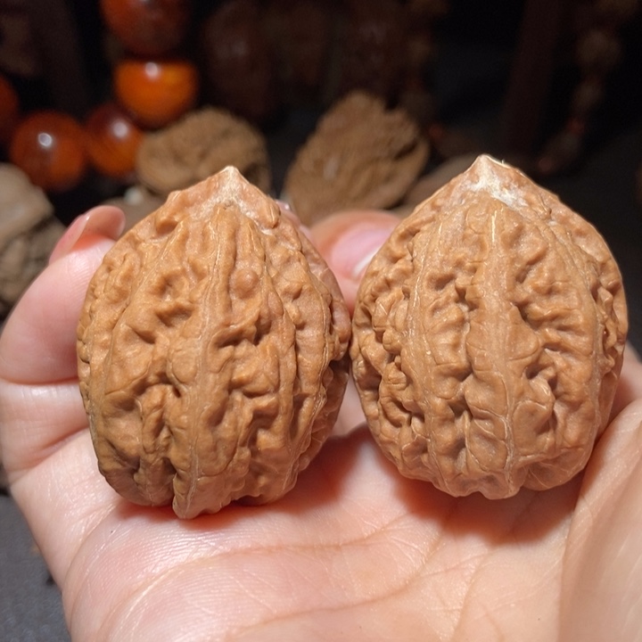 把件文玩核桃东北楸子小雪217