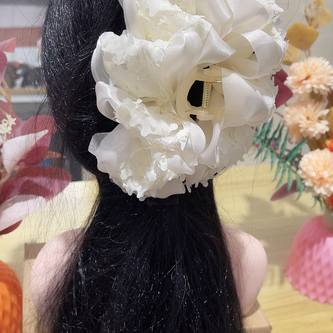 布艺铁合金蝴蝶结发夹