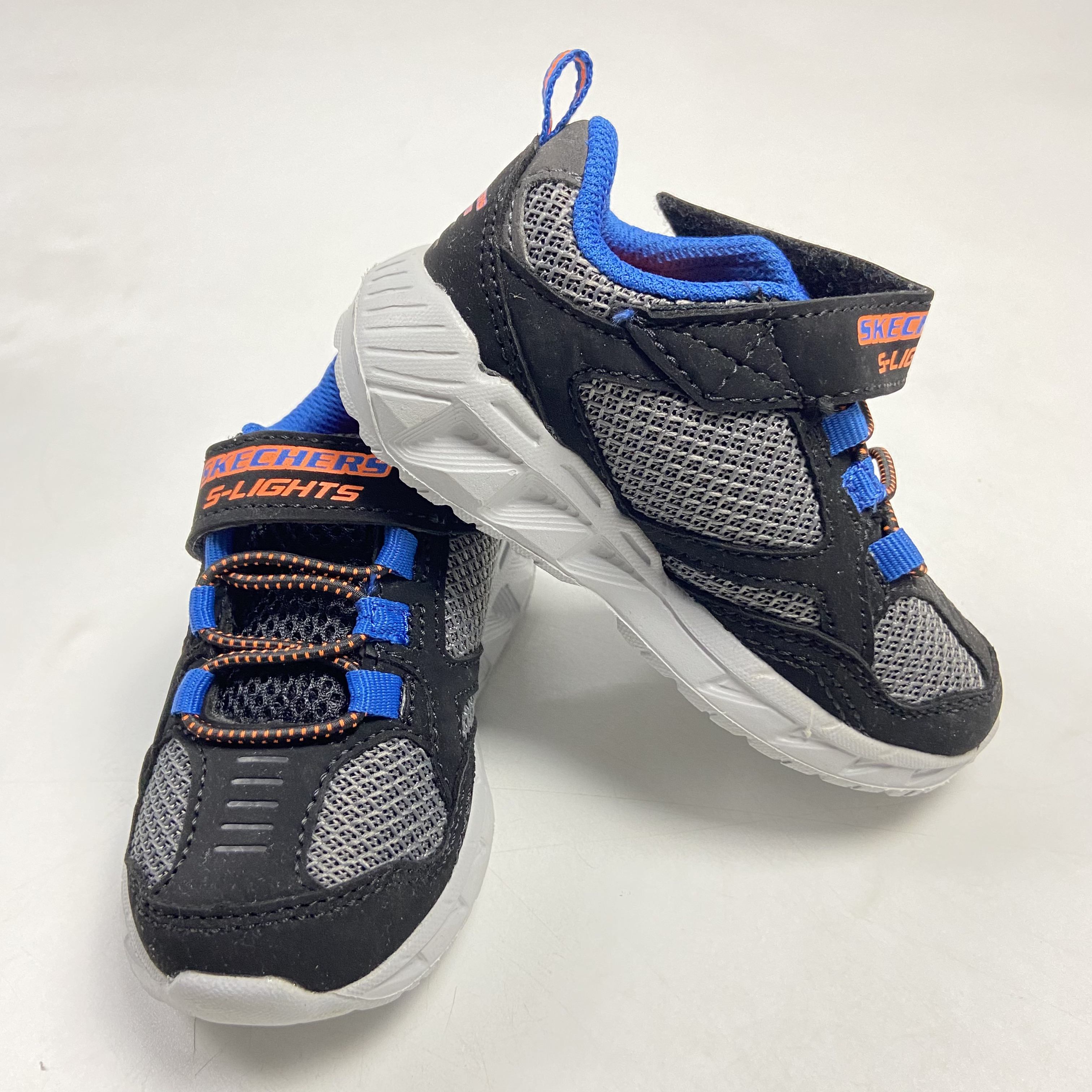 Skechers/斯凯奇男女童舒适透气低帮防滑运动休闲鞋90750N-