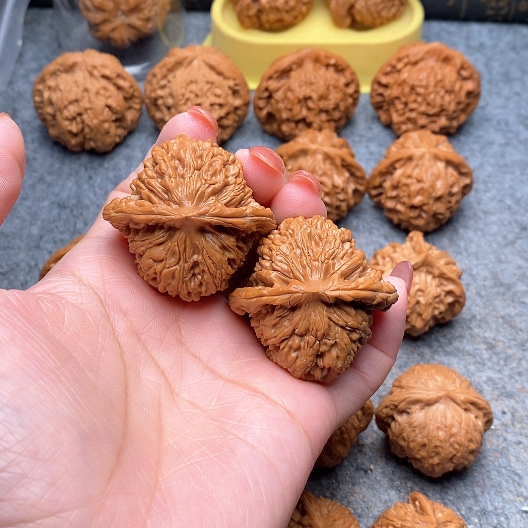 文玩核桃把件豪精品汉高楼43+全品