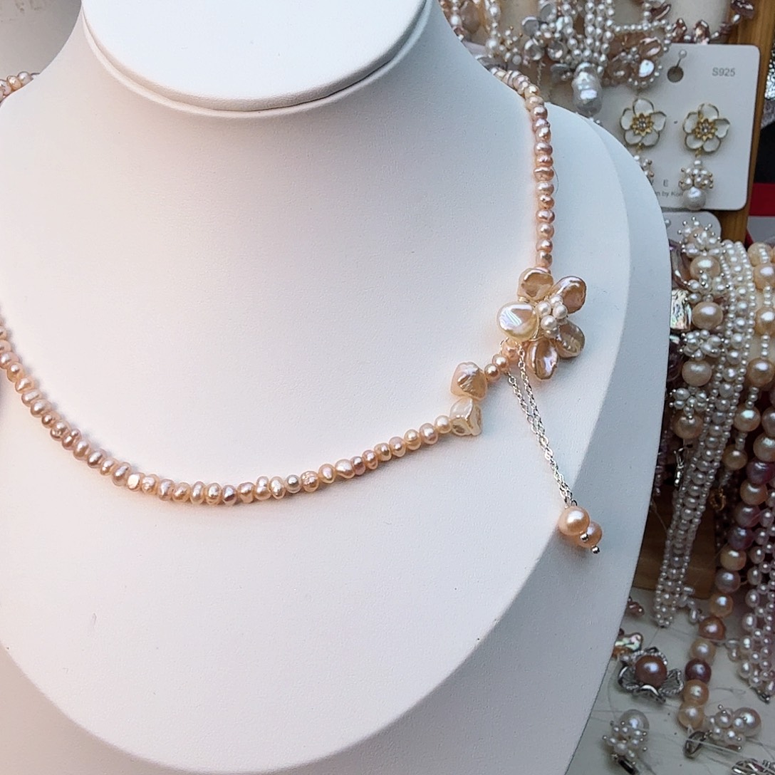 淡水珍珠颈饰未镶嵌