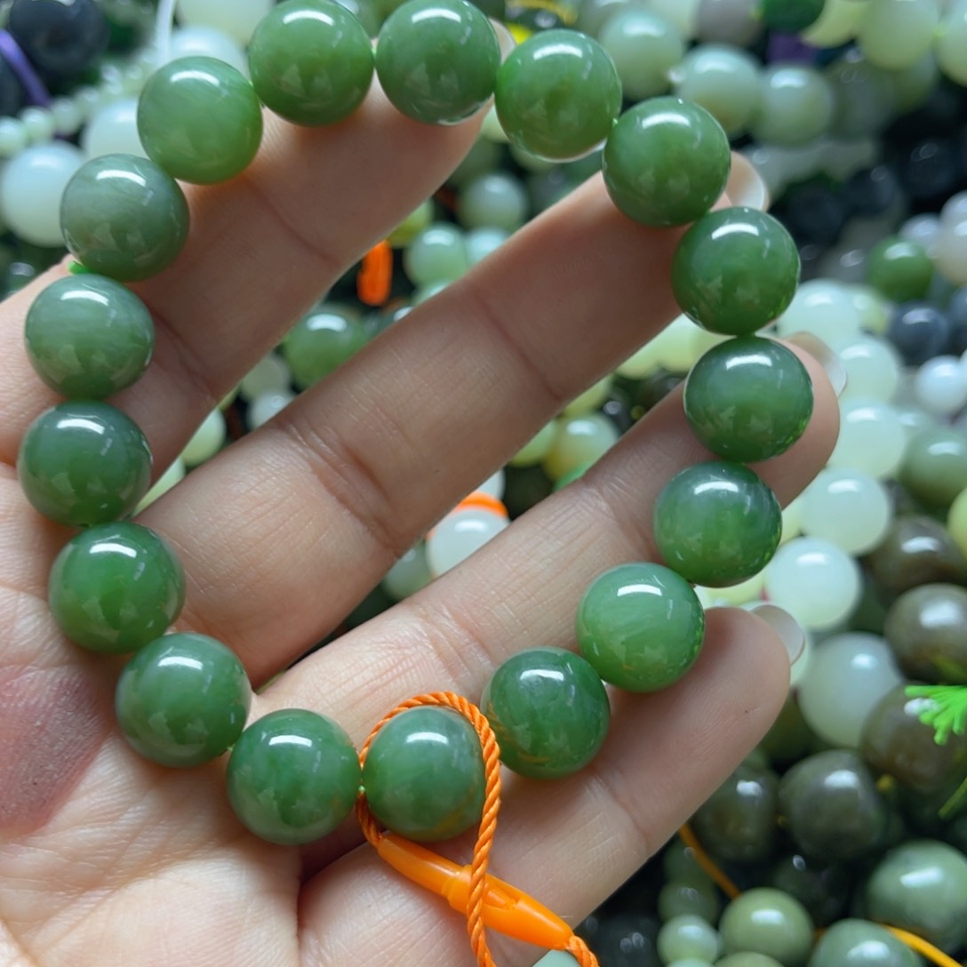 和田玉手链未镶嵌