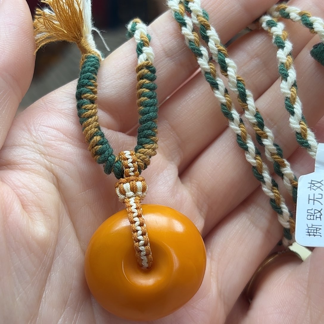 未镶嵌蜜蜡裸石30吊坠