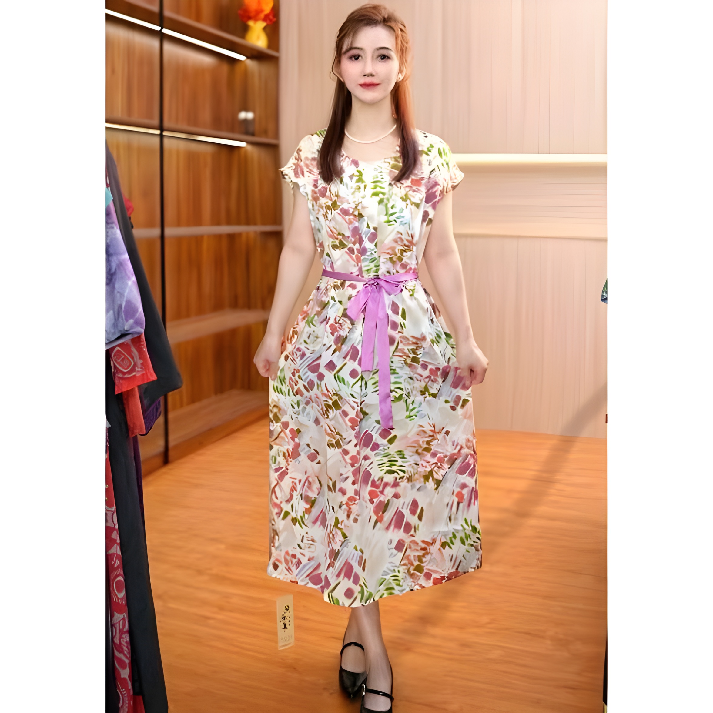 5557-33新款舒适时尚休闲连衣裙