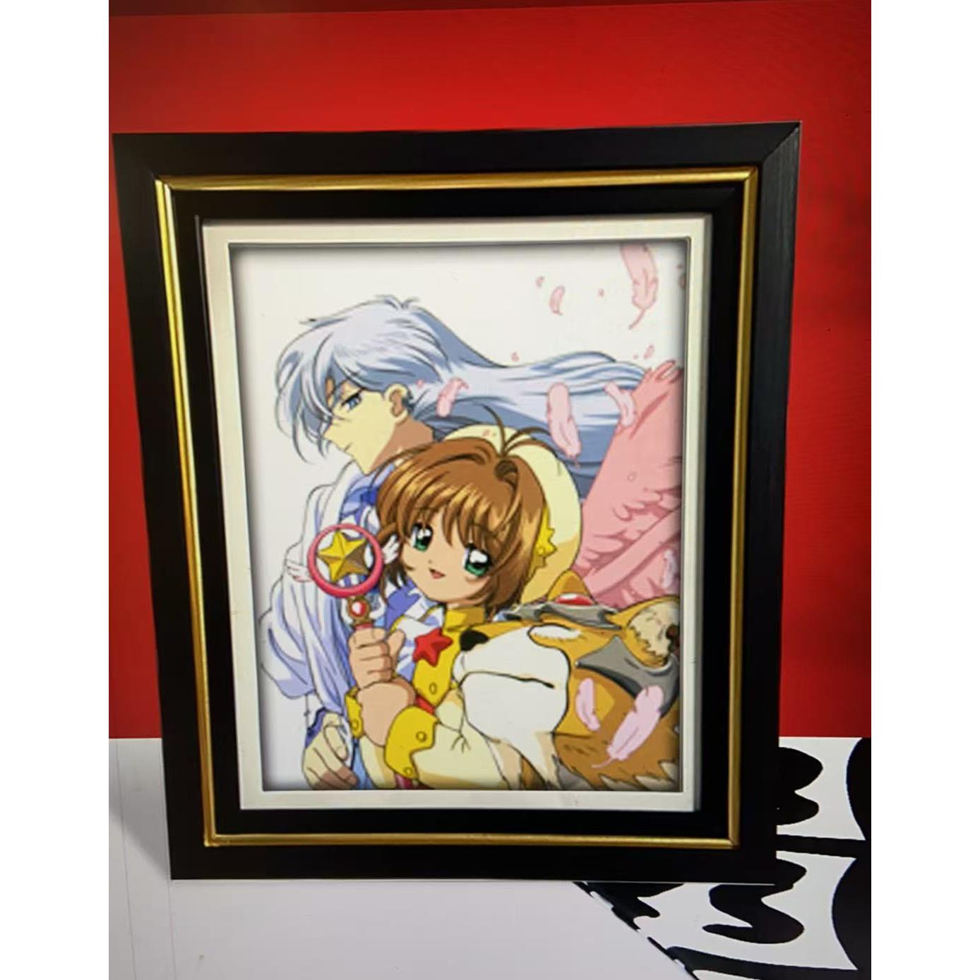 百变小樱周边魔卡少女樱木之本樱动漫立体画手办盲盒生日情人礼物