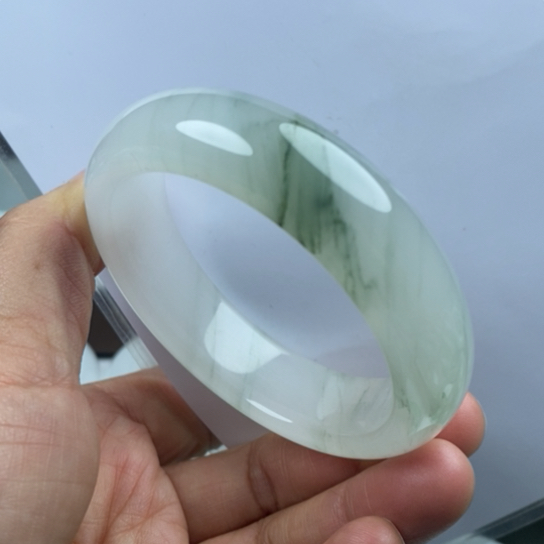 石英质玉（金丝玉）未镶嵌手镯