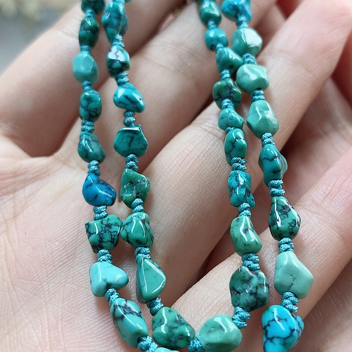 未镶嵌绿松石珠宝奇石