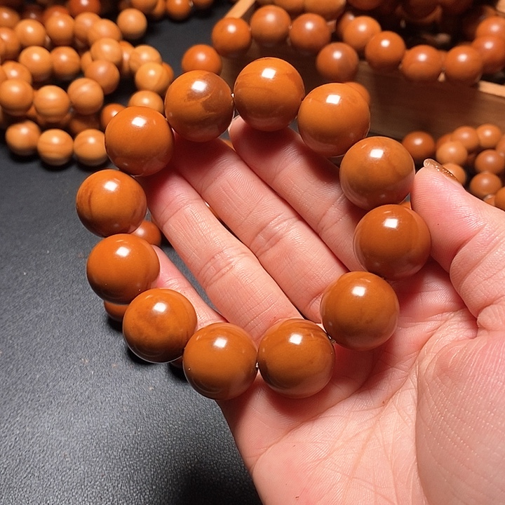 橄榄核手串/手链1.9尺寸花