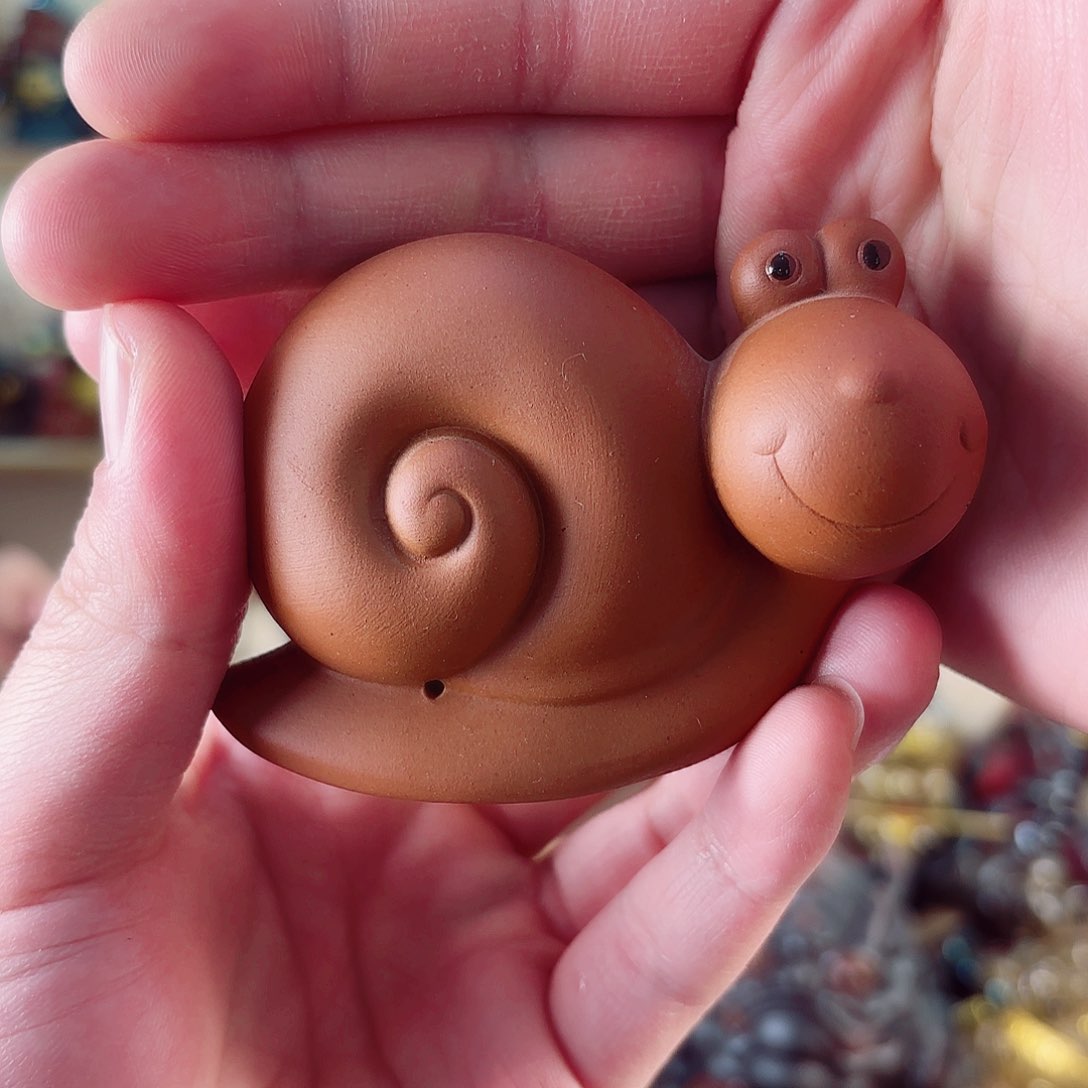 紫砂茶宠紫陶树脂茶宠摆件