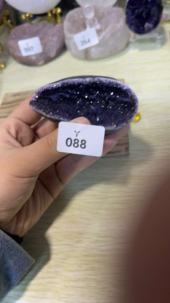 紫水晶好看的摆件小的