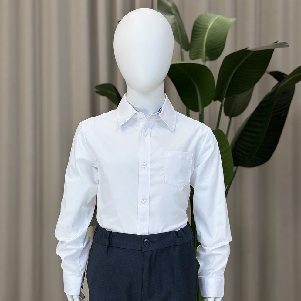 荆州小学春秋男长袖衬衫