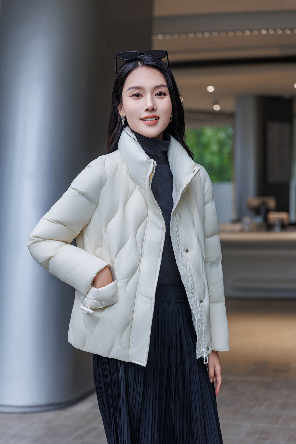 2025新款新国标90鸭绒时尚男女同款羽绒服E040