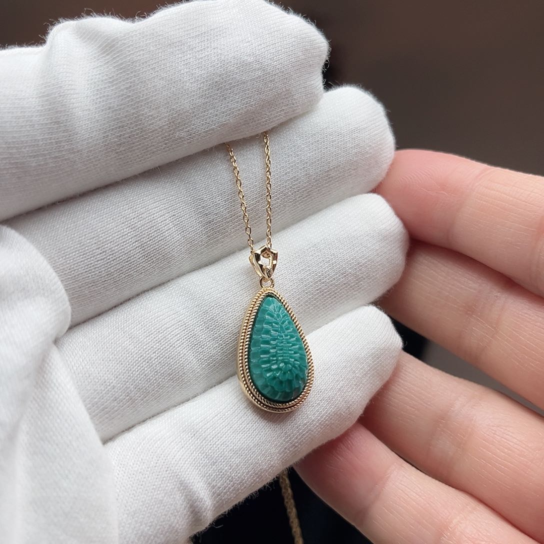 绿松石珠宝奇石未镶嵌