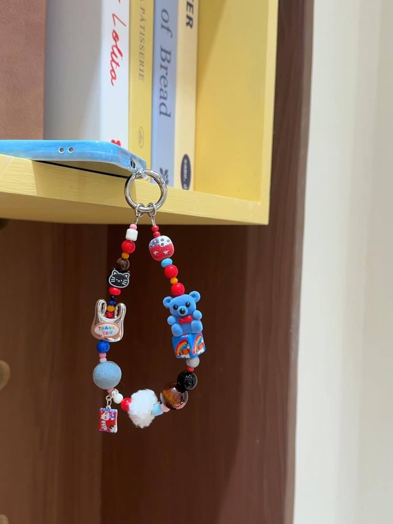 【植绒领结小熊】潮玩手机壳挂件饰品包挂饰创意个性可爱手机链