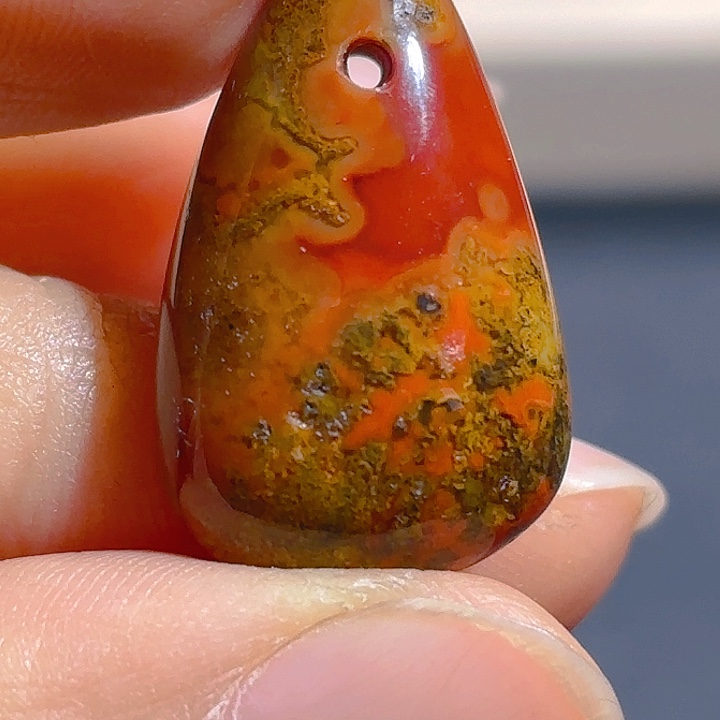 玛瑙/玉髓吊坠(不含链)未镶嵌