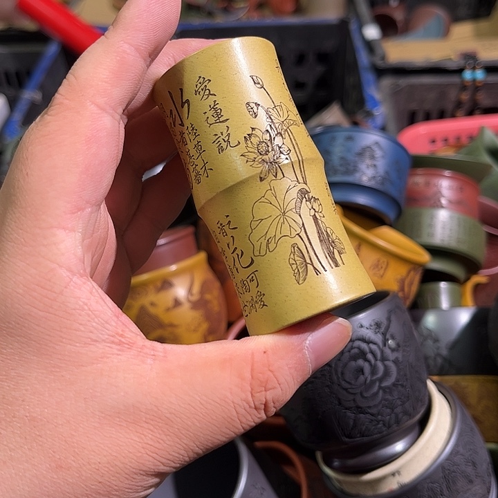 茶杯紫砂全手工紫砂主人杯