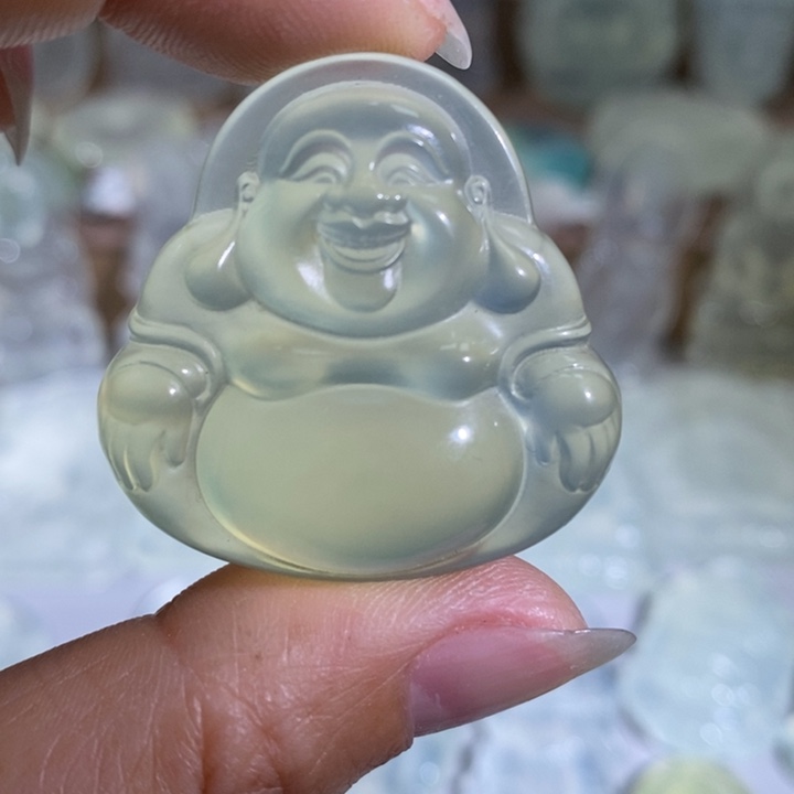 岫玉未镶嵌吊坠吊坠