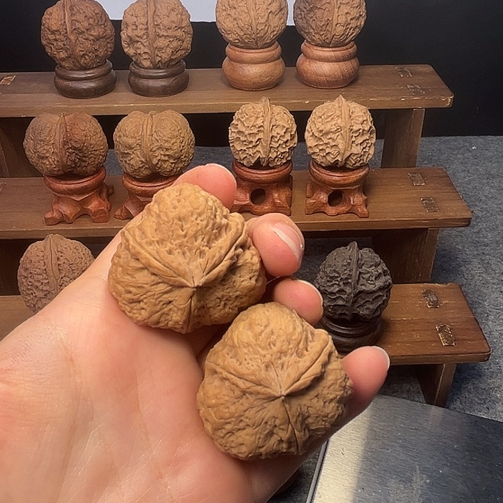 吊坠文玩核桃z小三棱38mm