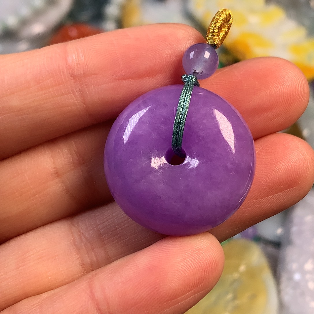 翡翠未镶嵌颈饰天然翡翠