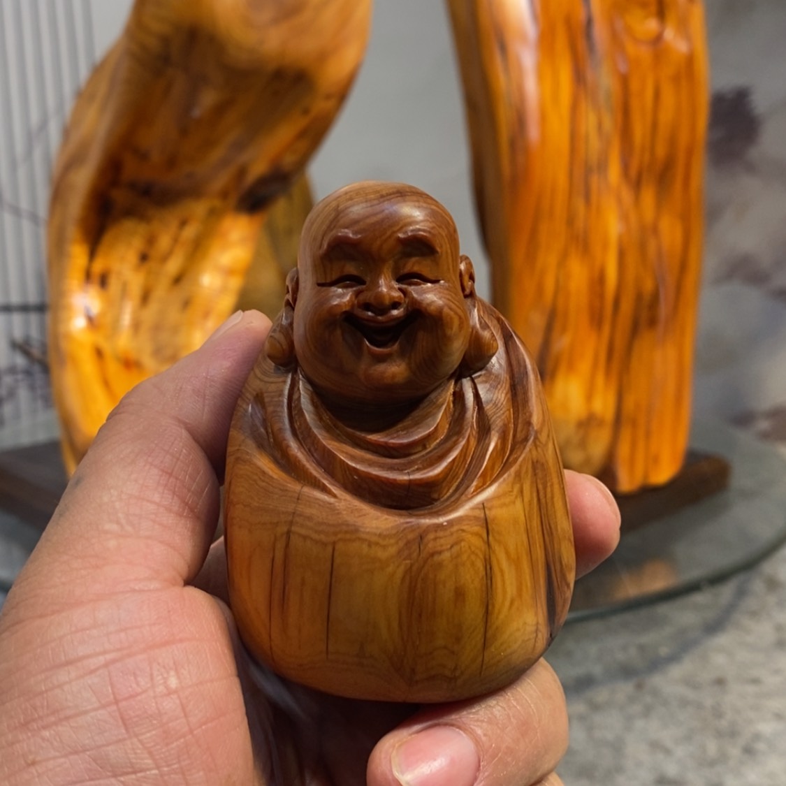 【闪购商品】柏木（崖柏）根雕木雕工艺品摆件家居满十送一手把件