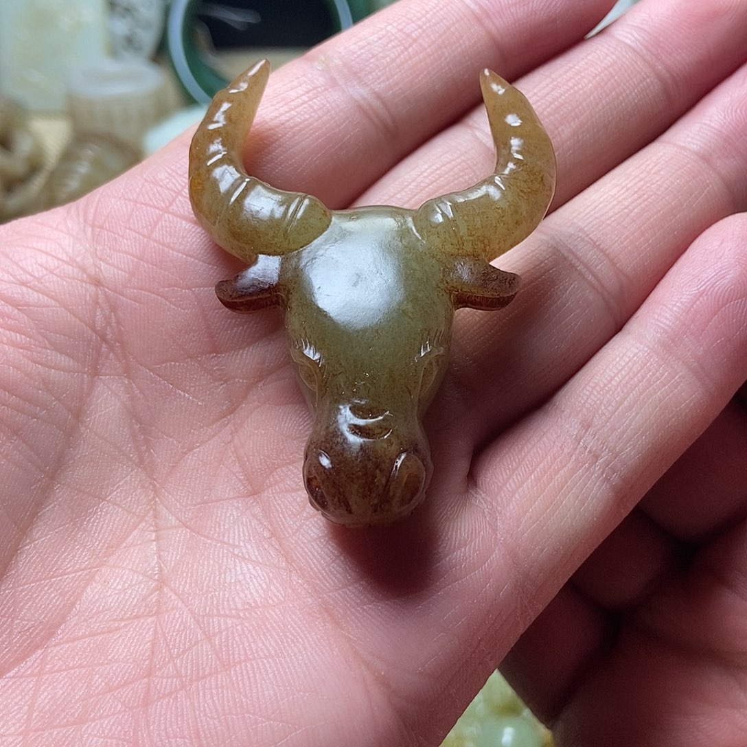 和田玉挂件未镶嵌