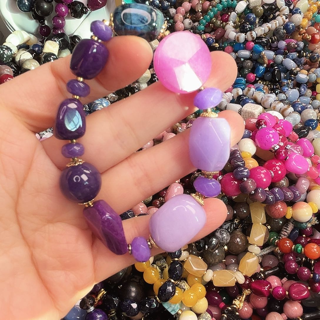 玛瑙/玉髓未镶嵌手链玛瑙