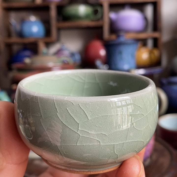 中国神后钧瓷茶具