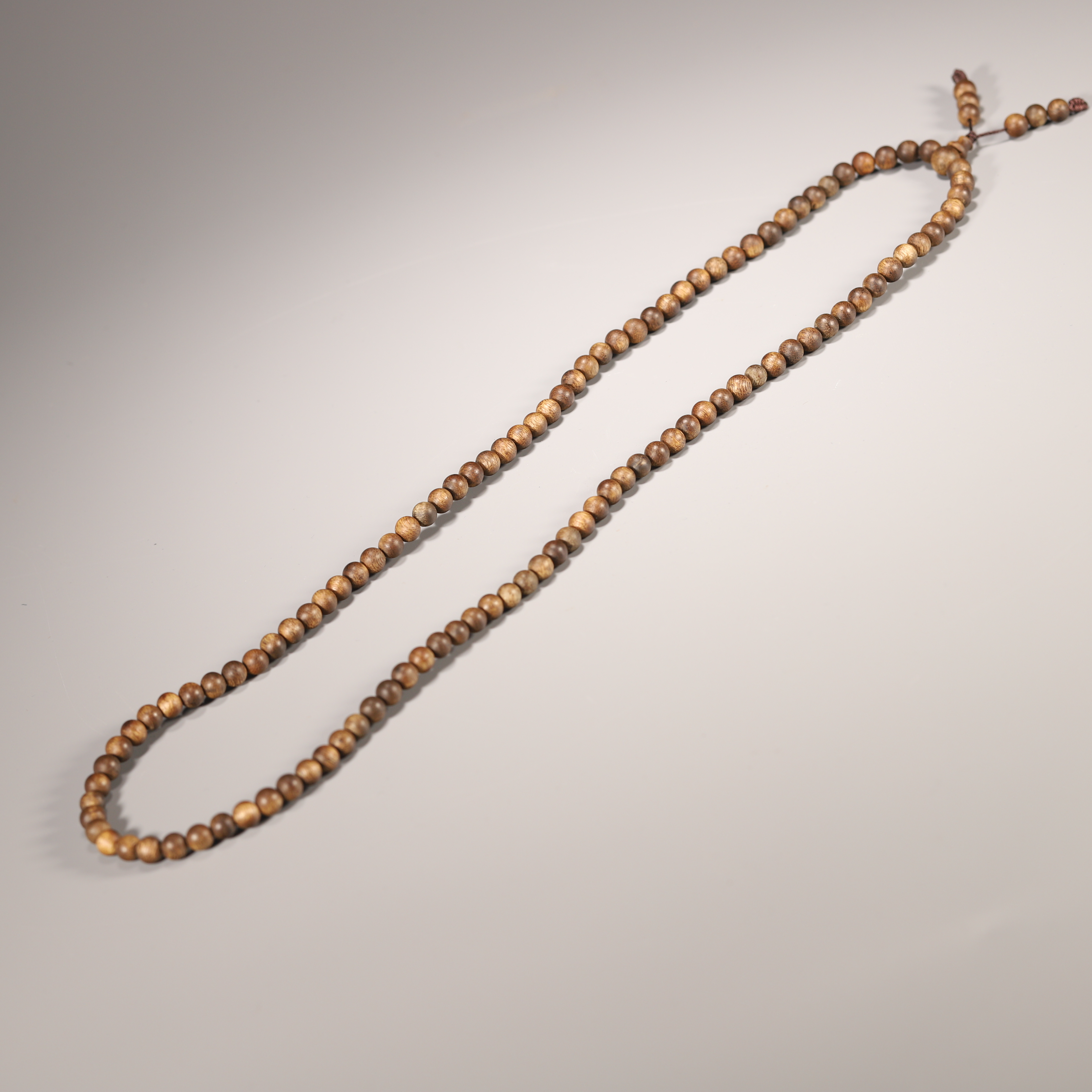 Lot25创汇期 沉香圆珠108手串