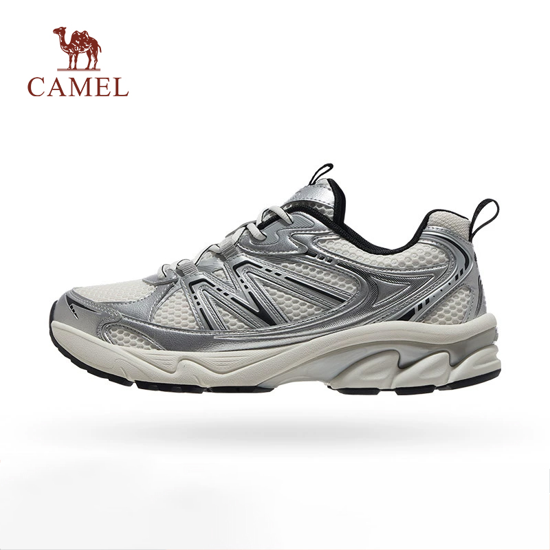 骆驼追寻运动鞋男女2025春季新款缓震耐磨回弹登山复古时尚跑步鞋