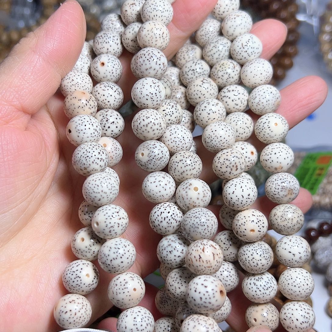 清***守手串星月菩提星月菩提脱脂顺白