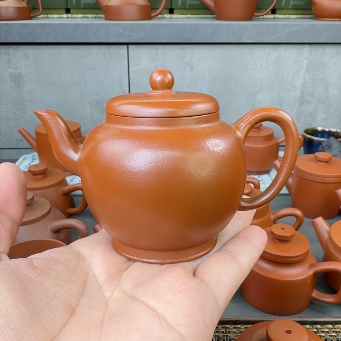 紫砂茶壶福利款微瑕全手，非山外山底款