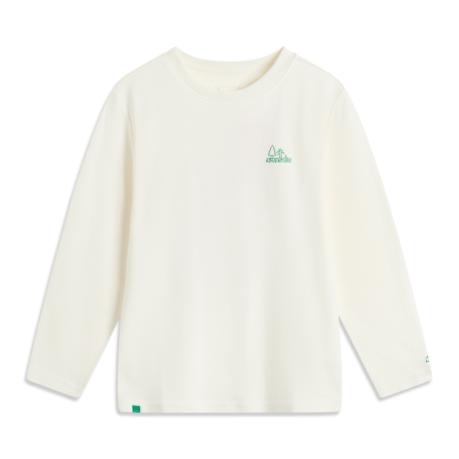 【秋季新品】李宁男大童户外系列长袖舒适百搭休闲文化衫YHSV003