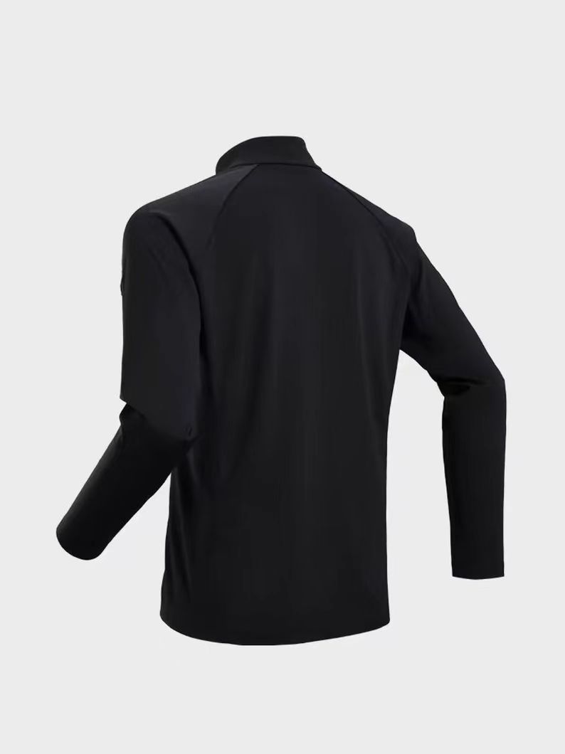 户外立领长袖拉链T恤《加绒》-DD-2