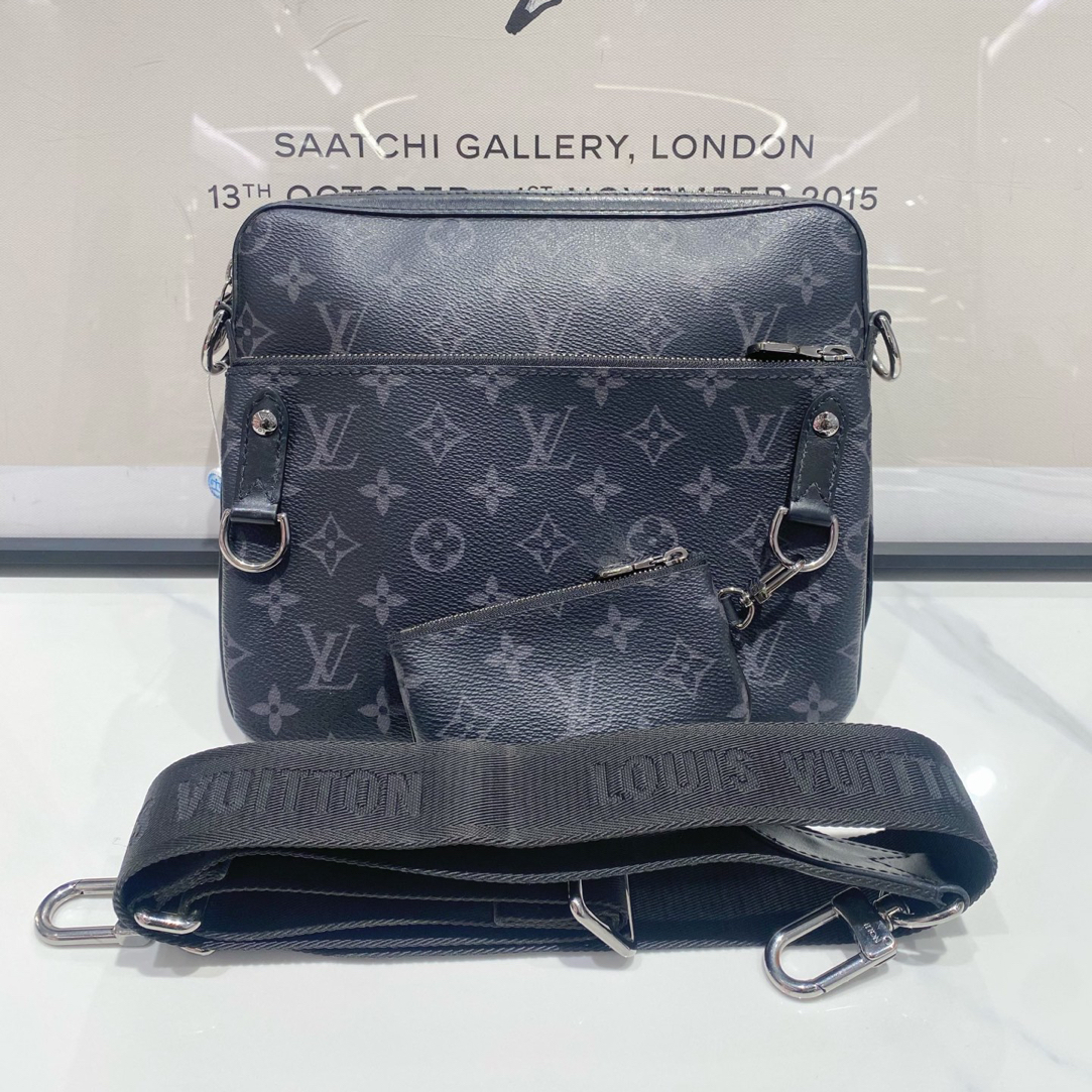 99新 LouisVuitton/路易威登 LV黑武士三合一邮差包（16045）
