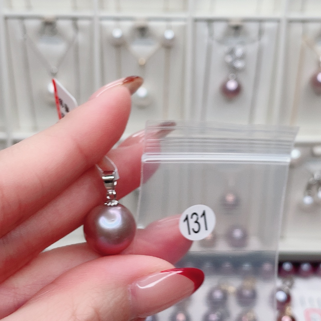 合金淡水珍珠吊坠(赠链)