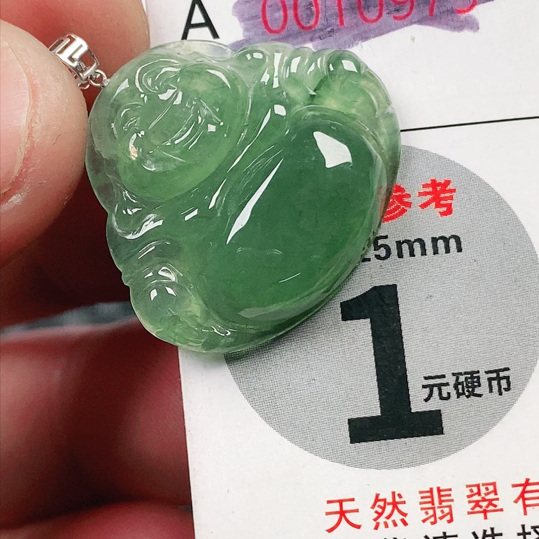 翡翠吊坠(不含链)未镶嵌