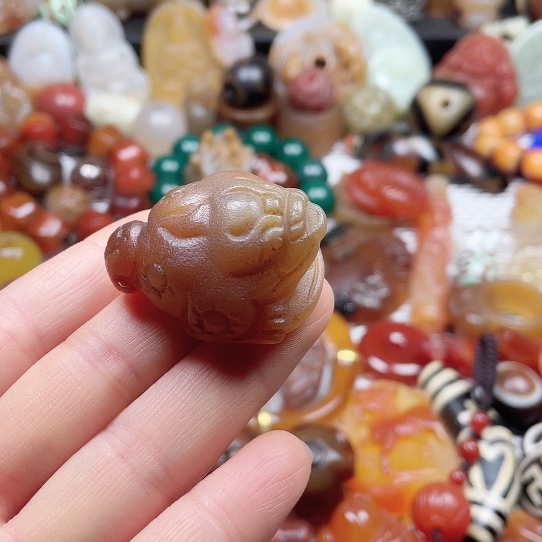 玛瑙/玉髓挂件未镶嵌