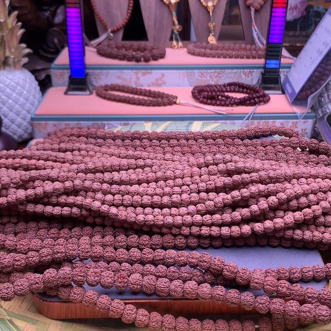 金刚菩提手串窗****豆老树王108