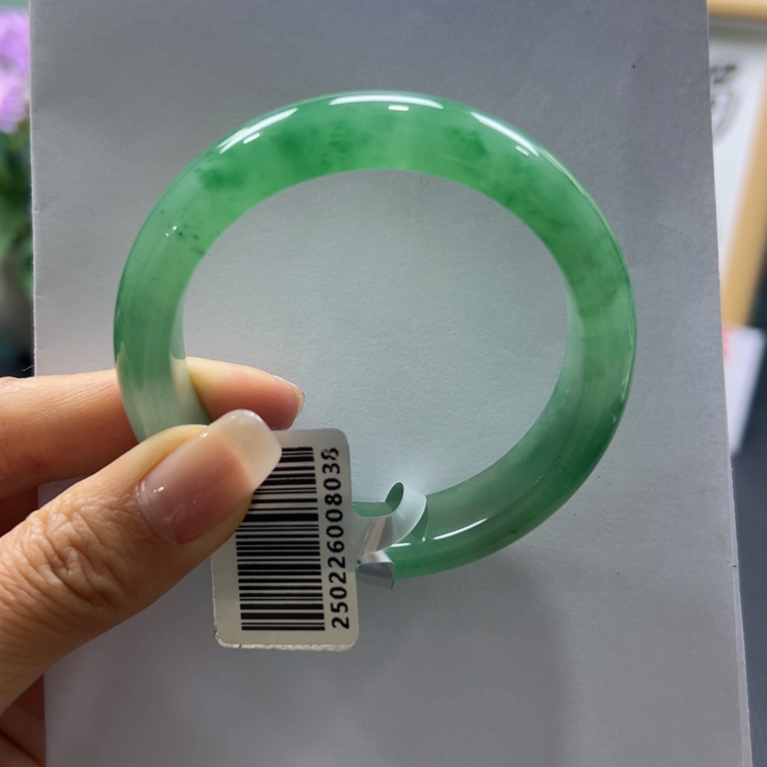 石英质玉手镯未镶嵌用***5优优ZQP53.5