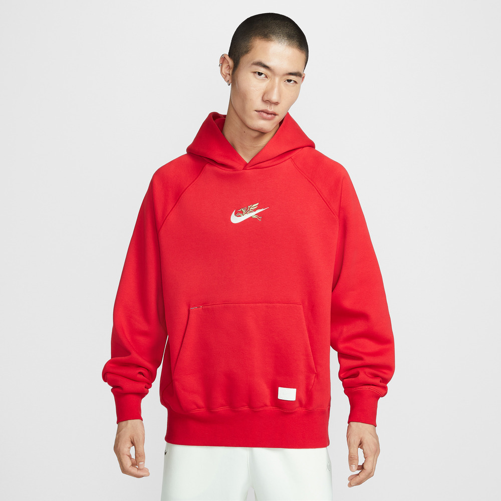 NIKE耐克马年红品2026男子BB CNY FLC HD连帽针织卫衣IQ3707-657
