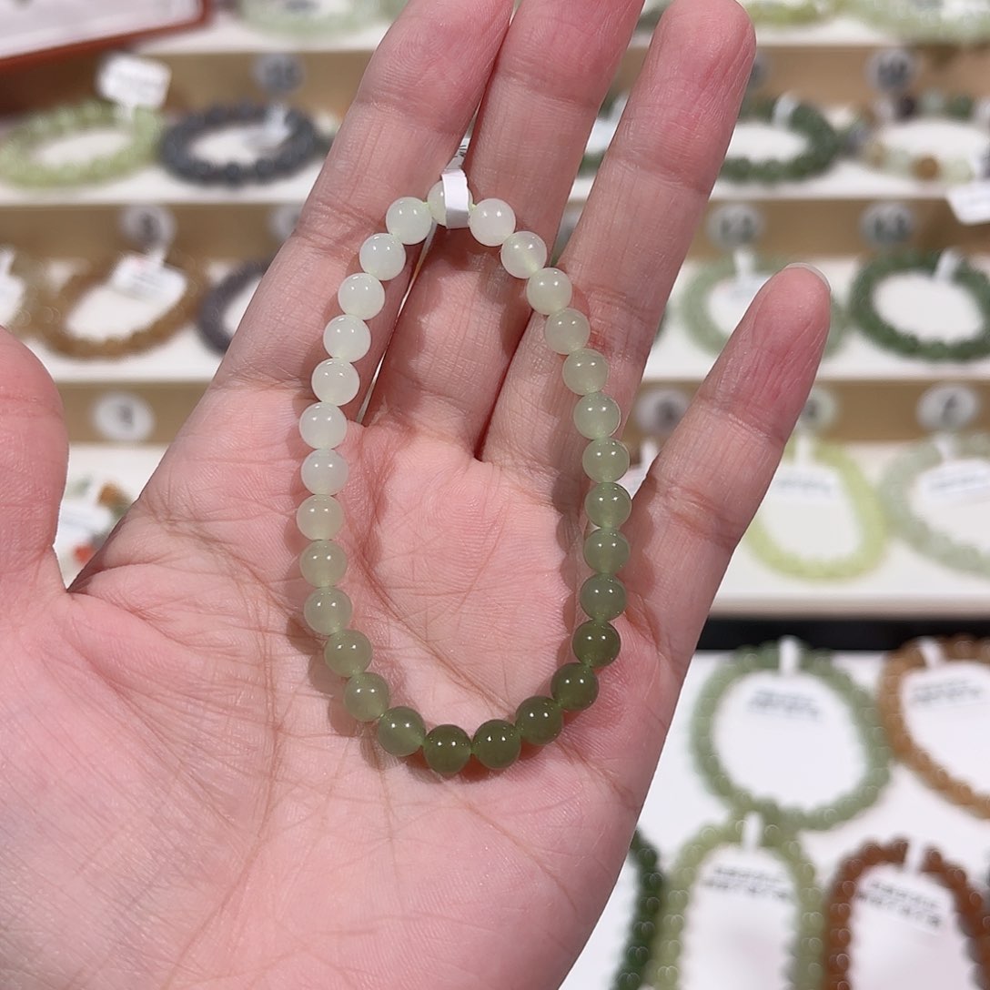 和田玉手链未镶嵌A121