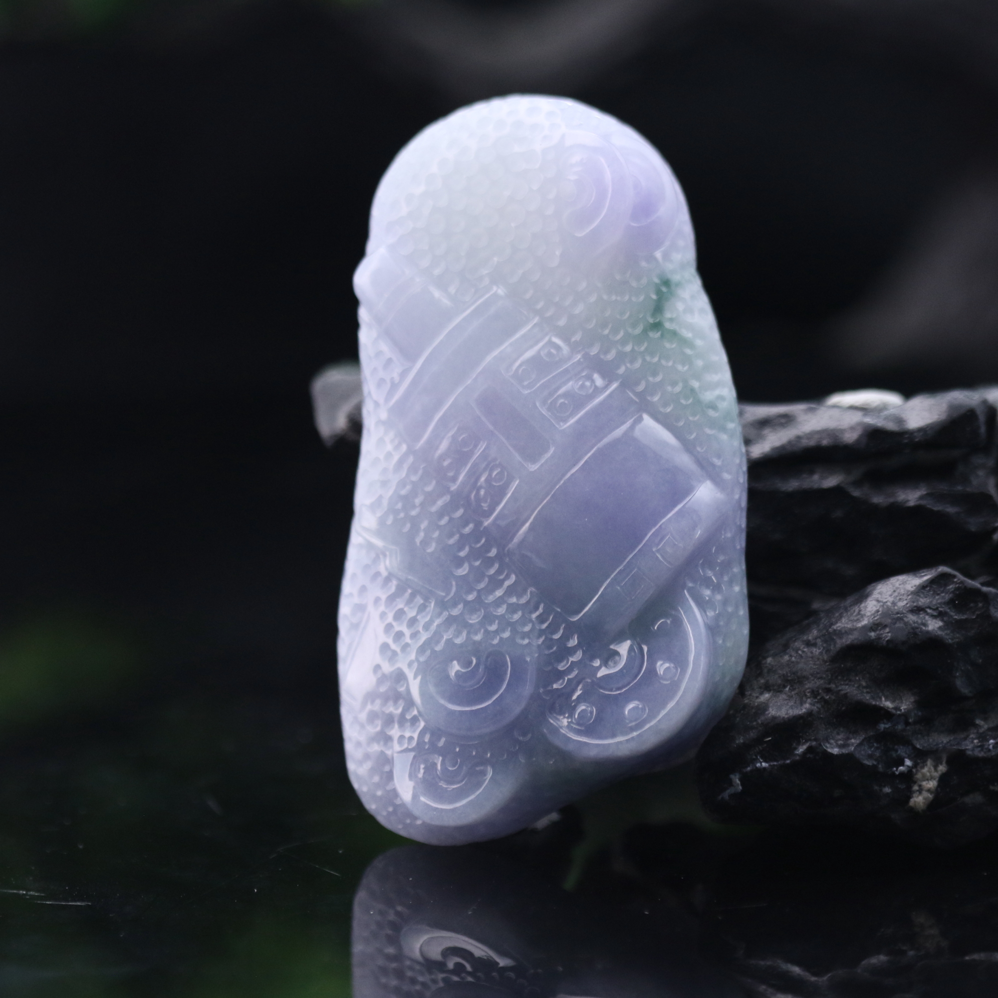 31天然缅甸翡翠A货春彩吊坠/500351/上海嘉禾拍卖