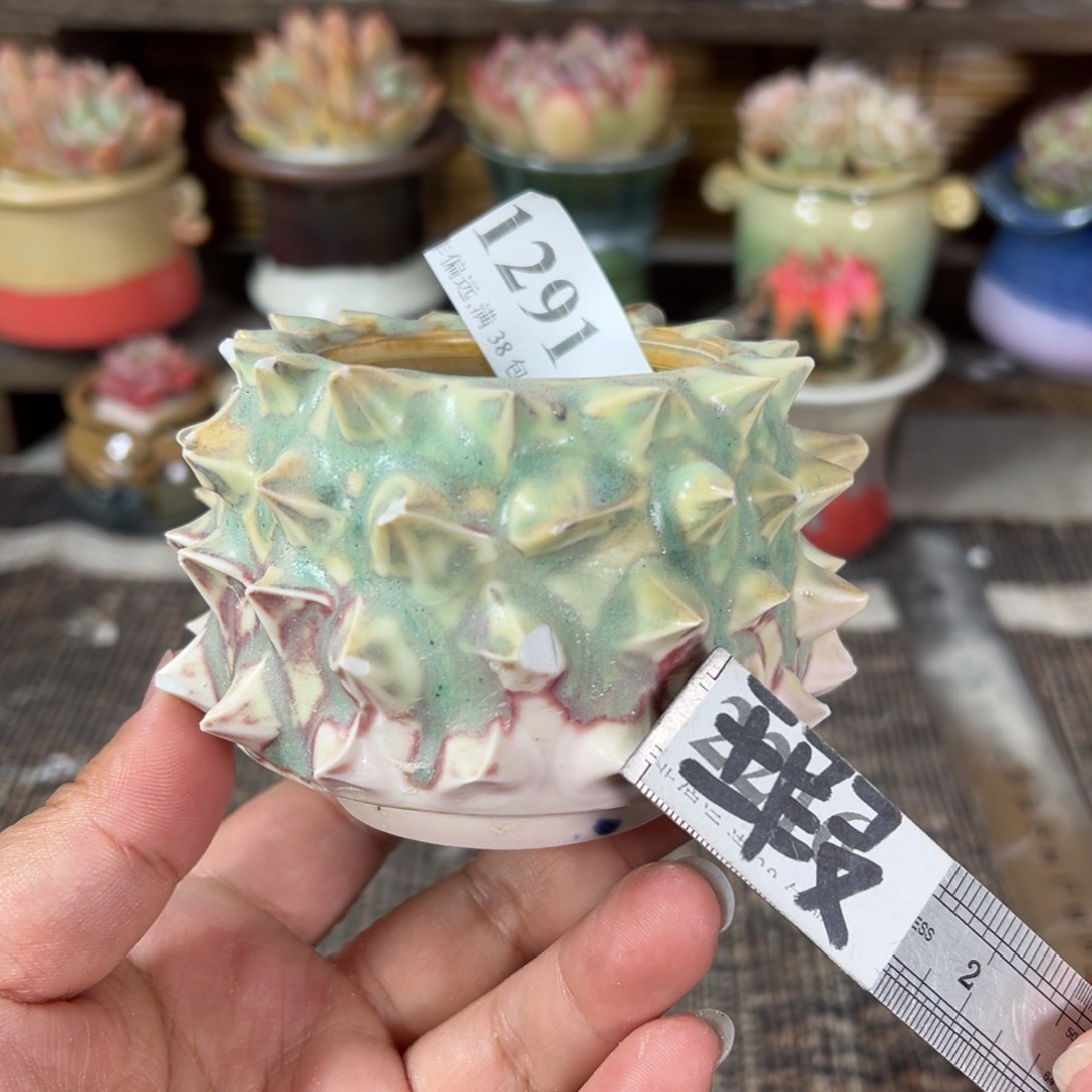 陶瓷景德镇手工花盆