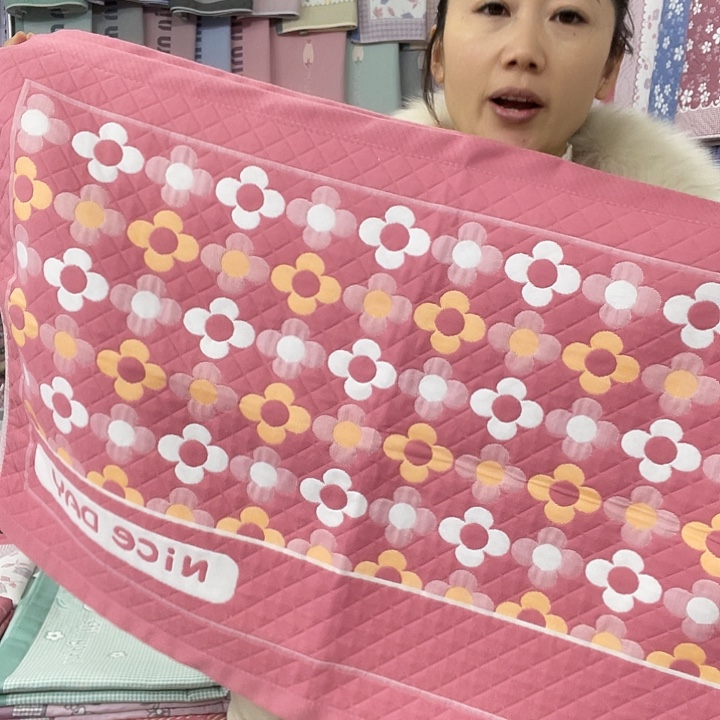 棉特价促销粉色美好生活