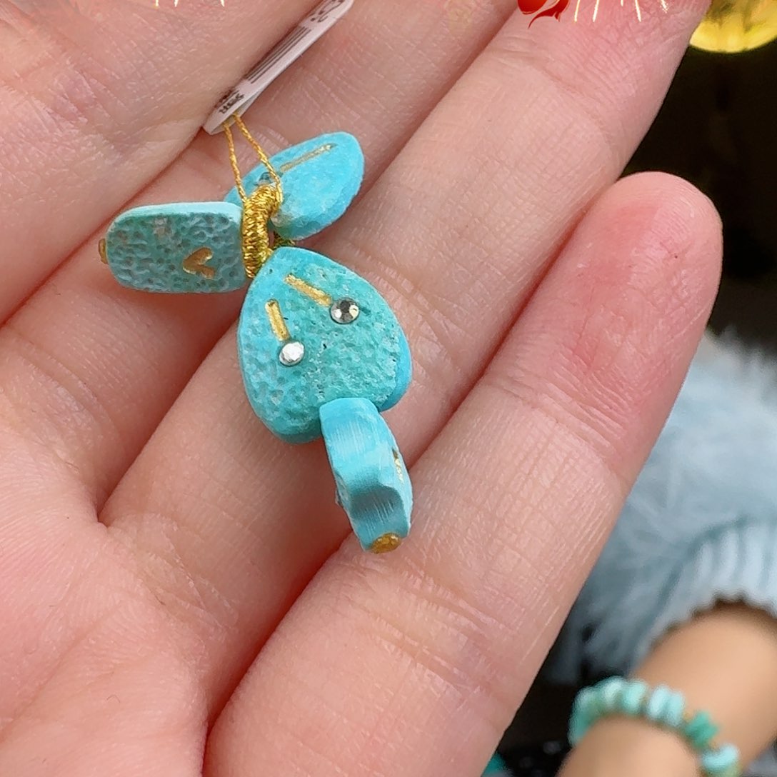 绿松石珠宝奇石未镶嵌